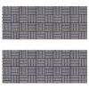 Decking Tiles 20 pcs Gray Wash 11.8"x11.8" Solid Acacia Wood
